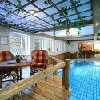 Schwimmbecken im 4-Sterne-Hotel Villa Medici in Veszprem