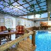 Schwimmbecken im 4-Sterne-Hotel Villa Medici in Veszprem Schwimmbecken im 4-Sterne-Hotel Villa Medici in Veszprem