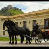 Hotel Kapitany in Sümeg bietet Pferdekutschefahrten