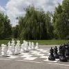 Hotel Zichy Park - Schachspiele im Park des Wellnesshotels in Bikacs